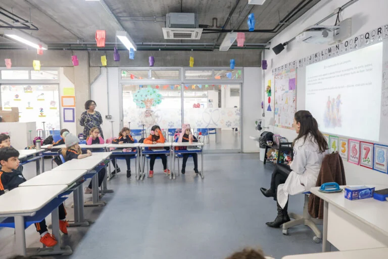Sala de aula da Educação Infantil
